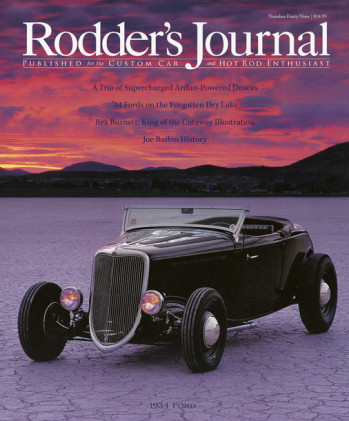 THE RODDER'S JOURNAL NO. 49 2010 AUTUMN - ZORA '32 FORDS, '39 FORD CONV, BAILON